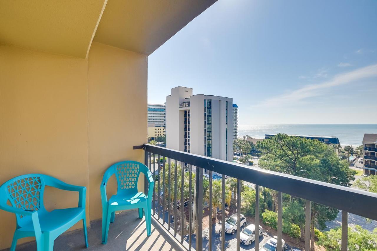Myrtle Beach Condo With Ocean View And Pool Access! Εξωτερικό φωτογραφία